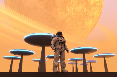 Building habitats in  space Building habitats in  space